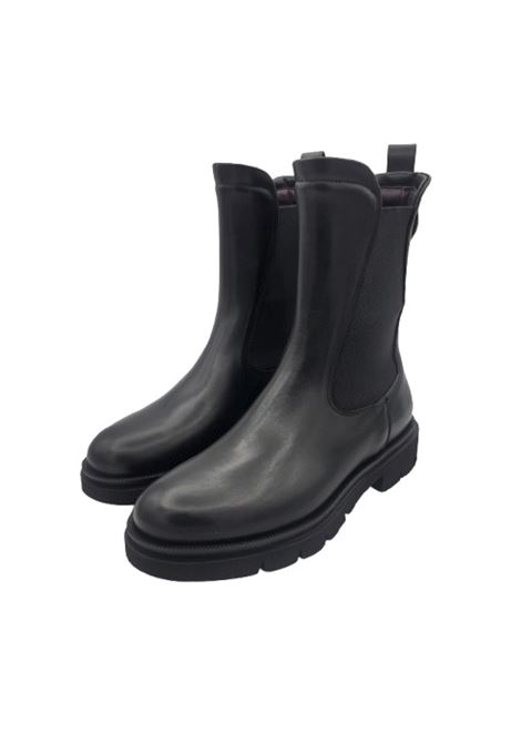 anfibi lorenzo mari donna laila 03 vitello nero A25 LORENZO MARI | LAILA 03VITELLO NERO