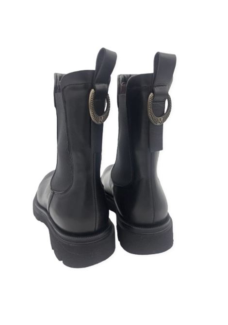 anfibi lorenzo mari donna laila 03 vitello nero A25 LORENZO MARI | LAILA 03VITELLO NERO