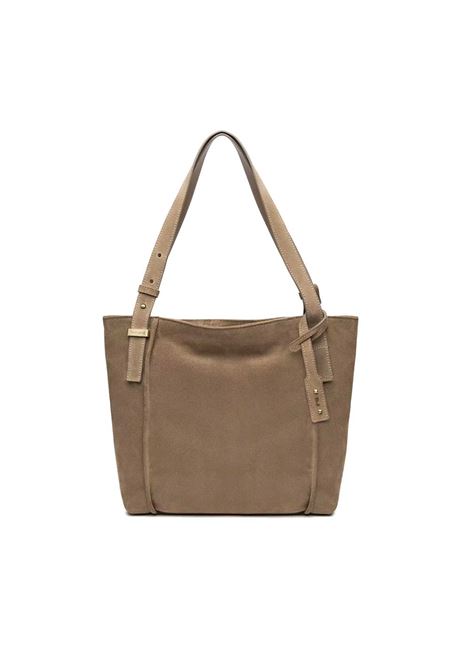 Borsa donna NeroGiardini I544040D argilla NEROGIARDINI BORSE | I544040D331 VELOUR ARGILLA