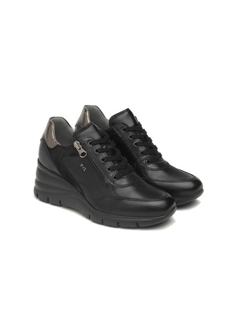 Sneakers NeroGiardini donna I514120D nere NEROGIARDINI | I514120D100 NAPPA PANDORA NERO
