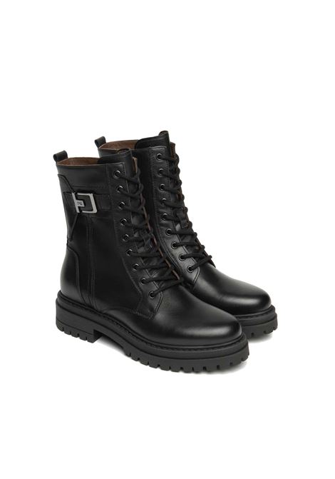 Anfibi NeroGiardini donna I514833D neri NEROGIARDINI | I514833D100 GUANTO NERO