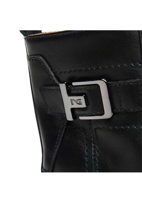 Anfibi NeroGiardini donna I514833D neri NEROGIARDINI | I514833D100 GUANTO NERO