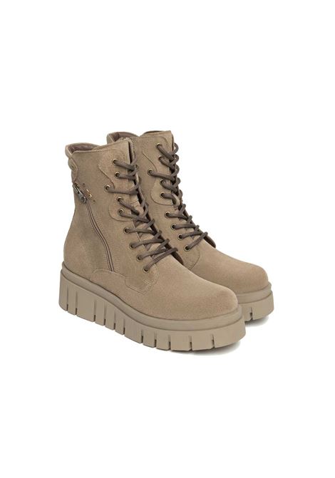 Stivaletti NeroGiardini donna I514911D beige NEROGIARDINI | I514911D501 AROLD ARGILLA