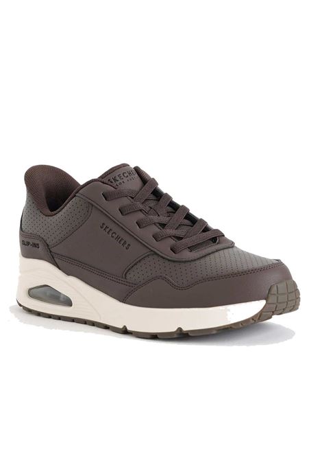 Sneakers Skechers uomo 183023 cioccolato SKECHERS | 183023CHOC BANKSIA LUXE