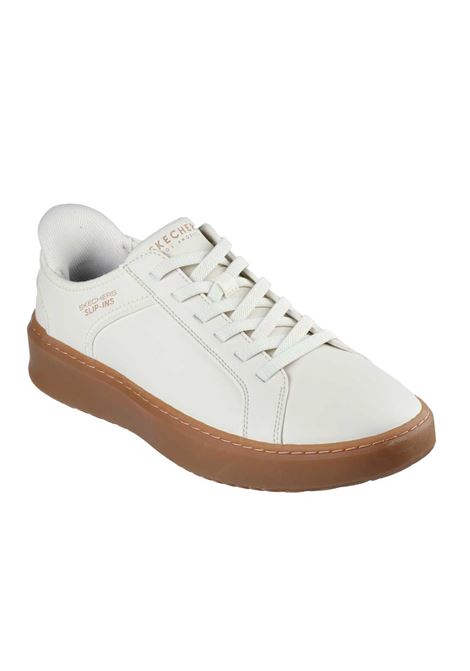 Sneakers Skechers uomo 183177 bianco naturale SKECHERS | 183177WNT DOUBLE VENTED