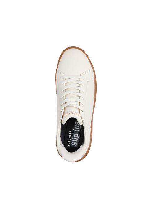 Sneakers Skechers uomo 183177 bianco naturale SKECHERS | 183177WNT DOUBLE VENTED