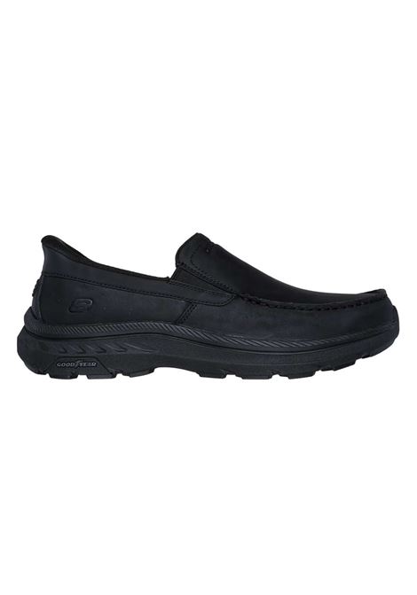 Mocassini Skechers uomo 205587 neri SKECHERS | 205334BBK OSGOOD
