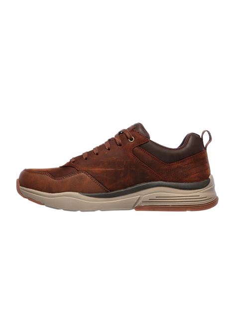 sneakers sketchers uomo 210021 cdb benago brown SKECHERS | 210021CDB BENGAO HOMBRE