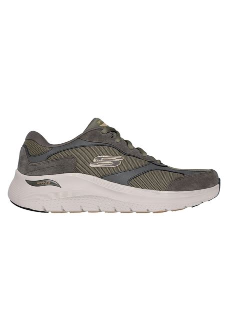 sneakers sketchers uomo 2327020lv arch fit olive a25 SKECHERS | 232702OLV ARCH FIT