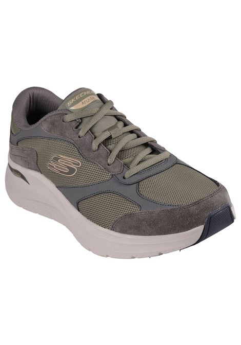 sneakers sketchers uomo 2327020lv arch fit olive a25 SKECHERS | 232702OLV ARCH FIT