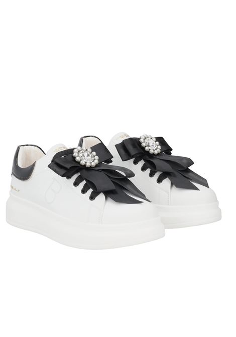 Sneakers tosca blu donna chic sf2501 white fiocco a25 TOSCA BLU | SF2501S00600A FIOCCO BIANCO/NERO