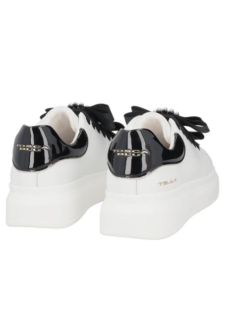 Sneakers tosca blu donna chic sf2501 white fiocco a25 TOSCA BLU | SF2501S00600A FIOCCO BIANCO/NERO