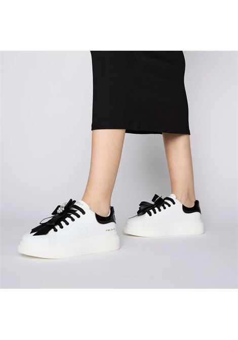 Sneakers tosca blu donna chic sf2501 white fiocco a25 TOSCA BLU | SF2501S00600A FIOCCO BIANCO/NERO