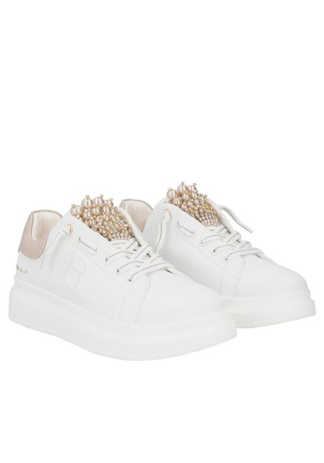 Sneakers tosca blu donna chic sf2501 perla 25 TOSCA BLU | SF2501S00705E PERLE BIANCO/BEIGE
