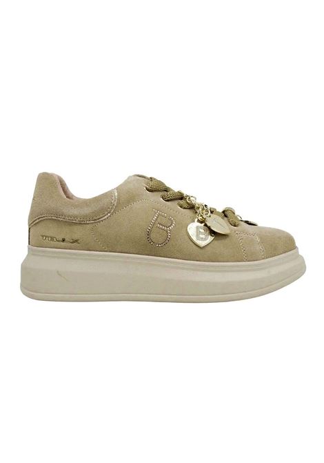 Sneakers tosca blu donna chic cuore beige a25 TOSCA BLU | SF2501S014C05 CUORE TB BEIGE