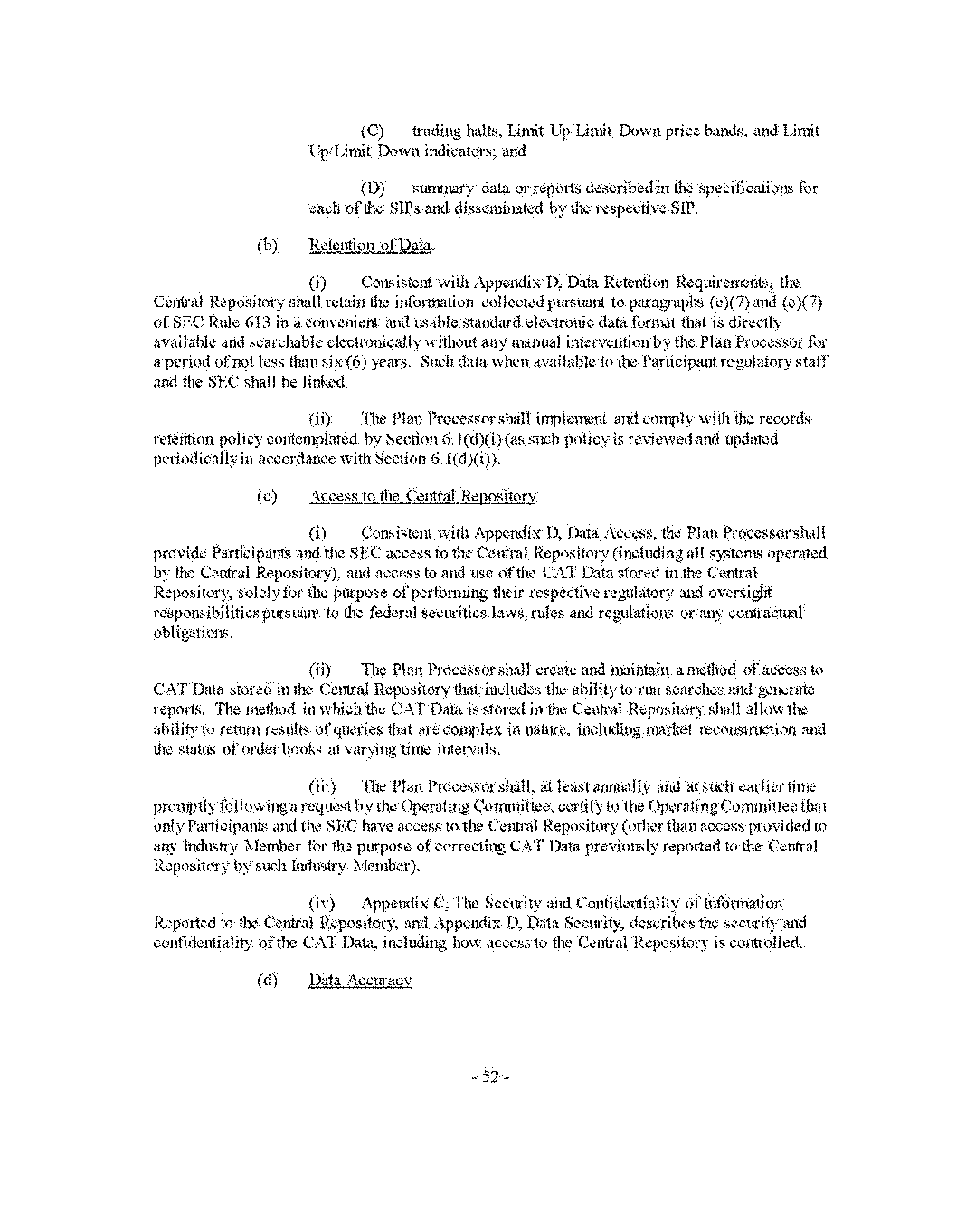 page 110 Array - federal register joint industry plan notice of filing of  the rh federalregister gov
