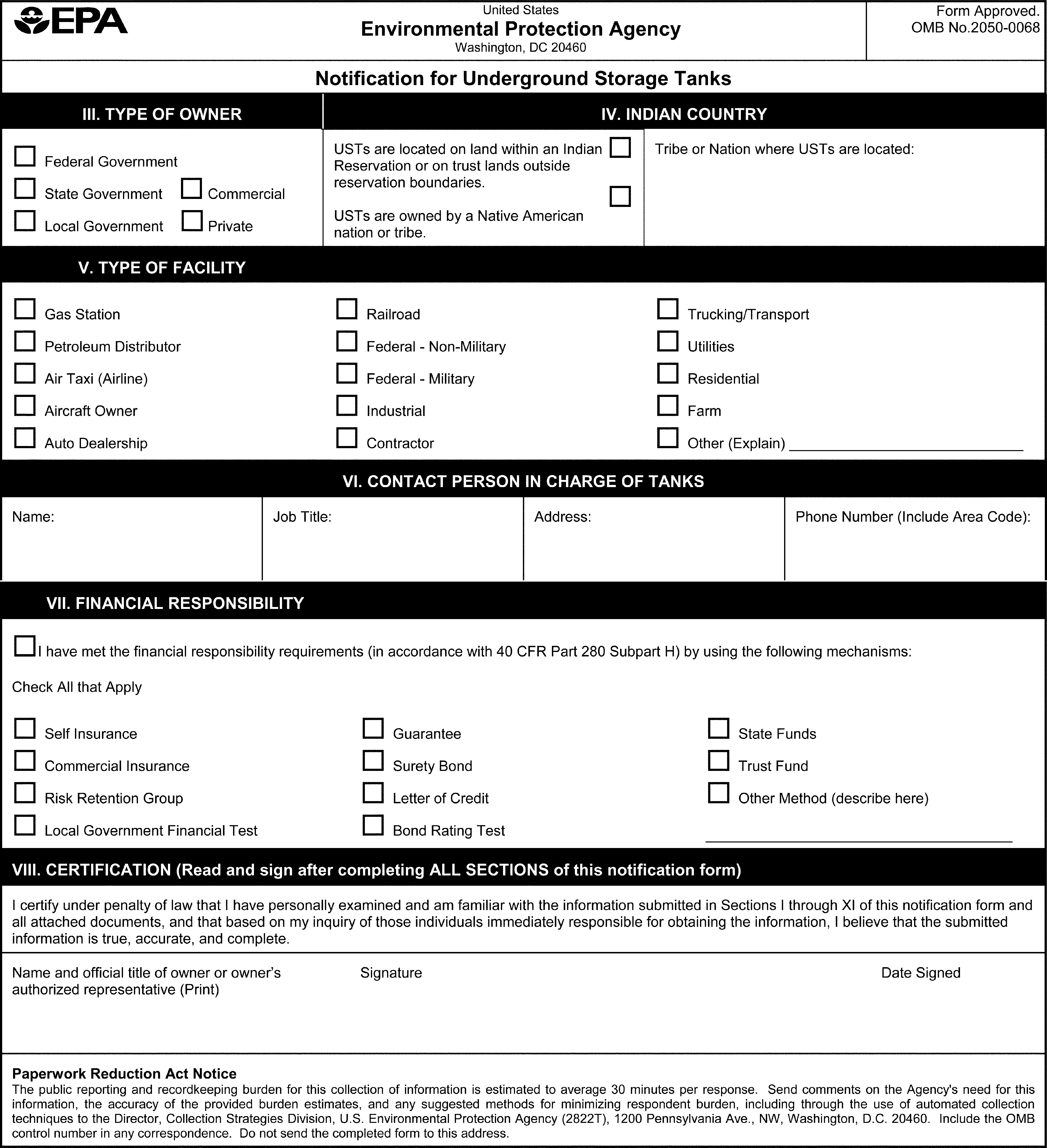 Federal Register Revising Underground Storage Tank RegulationsRevisions to Existing