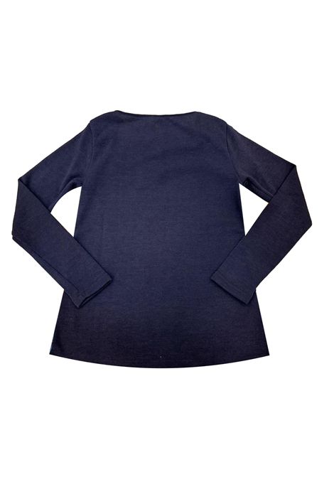 Geometric fancy half-neck jumper ISTINTI | sweaters | 31714BLU