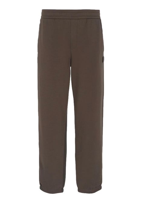 STRETCH COTTON JOGGER TROUSERS WITH CONTRASTING BAND ARMANI EXCHANGE | Trousers | 6DZPHD ZJNPZ4892