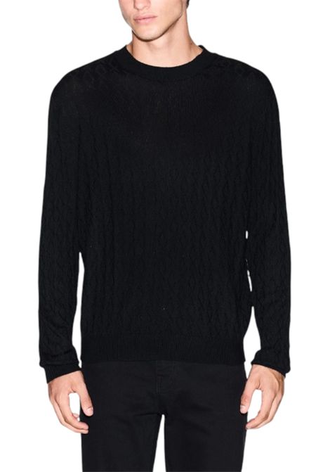 PULLOVER CON LAVORAZIONE A ONDE ARMANI EXCHANGE | Maglie | XM000878 AF11982UC001