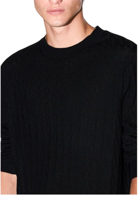 PULLOVER CON LAVORAZIONE A ONDE ARMANI EXCHANGE | Maglie | XM000878 AF11982UC001