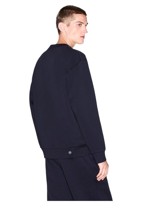 Felpa girocollo con logo ARMANI EXCHANGE | Felpe | XM000982 AF10818UB101