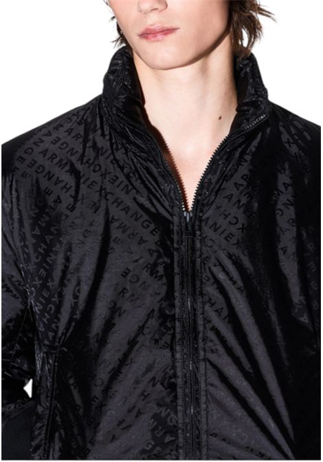 Giubbotto con logo allover ARMANI EXCHANGE | Giubbotti | XM001088 AF16592FC022