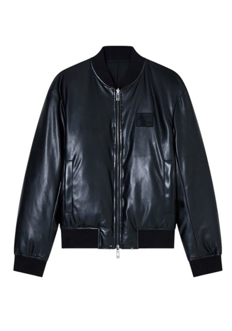 Bomber in tessuto lucido reversibile ARMANI EXCHANGE | Giubbotti | XM001104 AF16647UC001