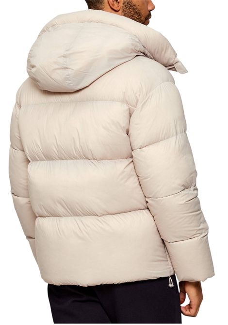 Satin Hooded Down Jacket ARMANI EXCHANGE | jackets | XM001115 AF16589U1013