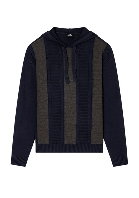 Maglione con cappuccio Block ARMANI EXCHANGE | Maglie | XM001337 AF19385M6132