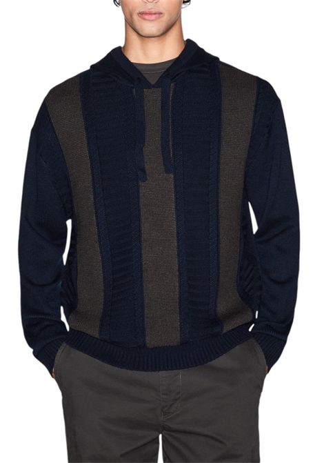 Maglione con cappuccio Block ARMANI EXCHANGE | Maglie | XM001337 AF19385M6132