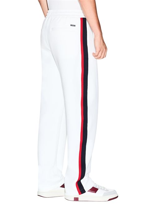 Contrast stripe jogger pants ARMANI EXCHANGE | Trousers | XM001400 AF13047U0009