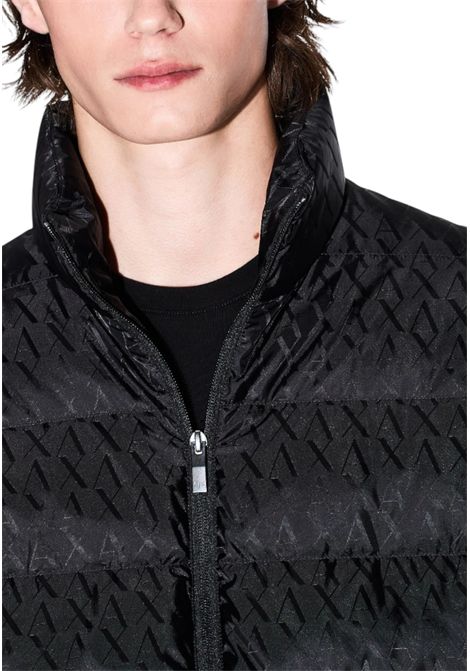 Tone-on-tone logo down jacket ARMANI EXCHANGE | jackets | XM001580 AF16628UC001