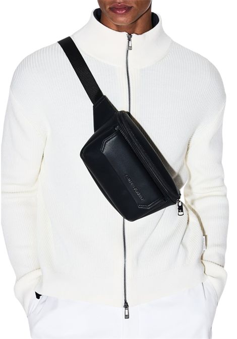  Hammered effect belt bag ARMANI EXCHANGE | fanny packs | XM001638 AF17090UC001
