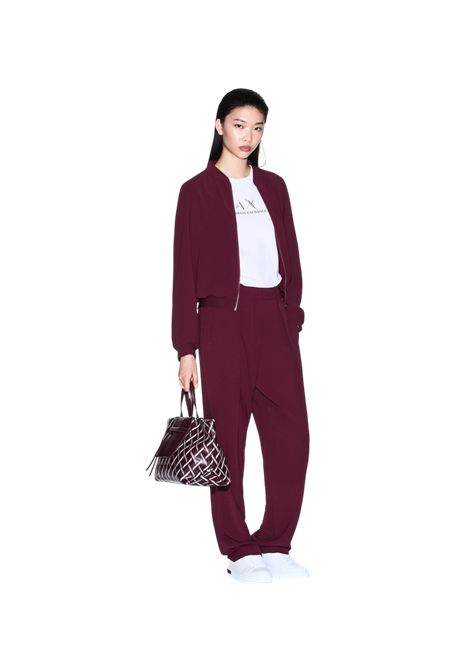 Pantaloni con pinces in tessuto fluido ARMANI EXCHANGE | Pantaloni | XW000664 AF10872UA343