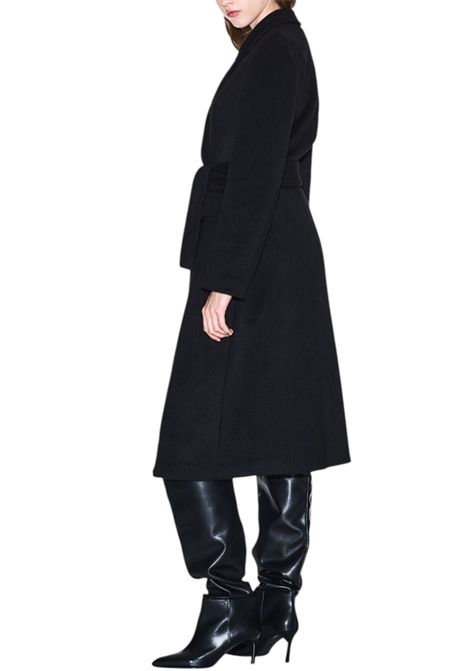 Cappotto con cintura misto lana ARMANI EXCHANGE | Cappotti | XW000691 AF16206UC001