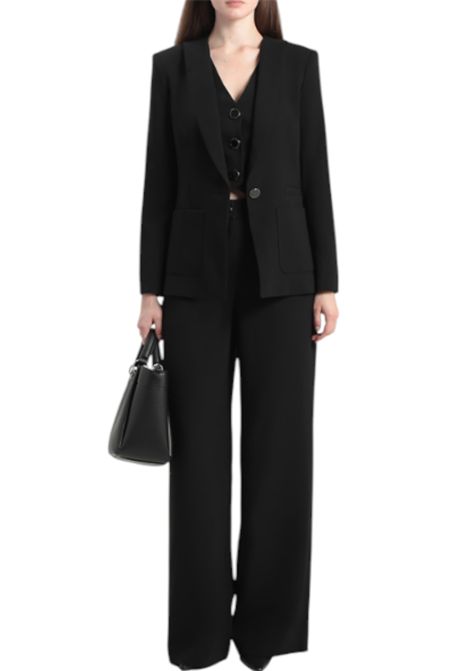 pantaloni palazzo vita alta ARMANI EXCHANGE | Pantaloni | XW001264 AF16148UC001