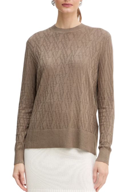 Maglia logata monogram ARMANI EXCHANGE | Maglie | XW001317 AF1619F1039