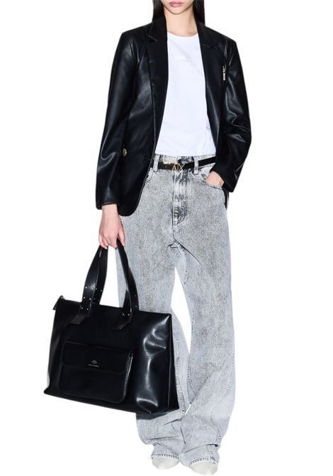 Jeans in denim stone washed. ARMANI EXCHANGE | Pantaloni | XW001404 AF16180M8088