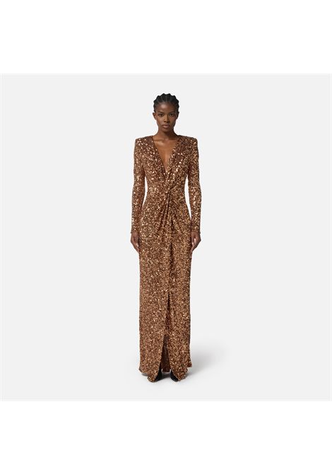 Abito Red Carpet in paillettes ELISABETTA FRANCHI | Abiti | ABR3057E2EC1
