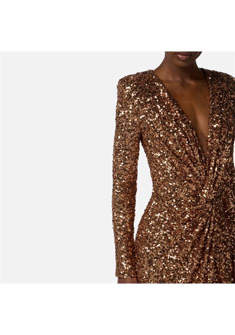 Abito Red Carpet in paillettes ELISABETTA FRANCHI | Abiti | ABR3057E2EC1