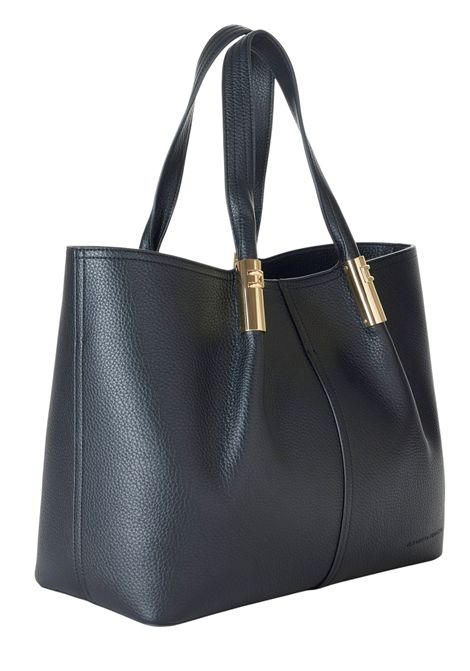 Borsa tote grande con dettagli logo ELISABETTA FRANCHI | Borse | BS41A56E2110