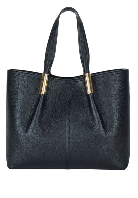 Borsa tote grande con dettagli logo ELISABETTA FRANCHI | Borse | BS41A56E2110