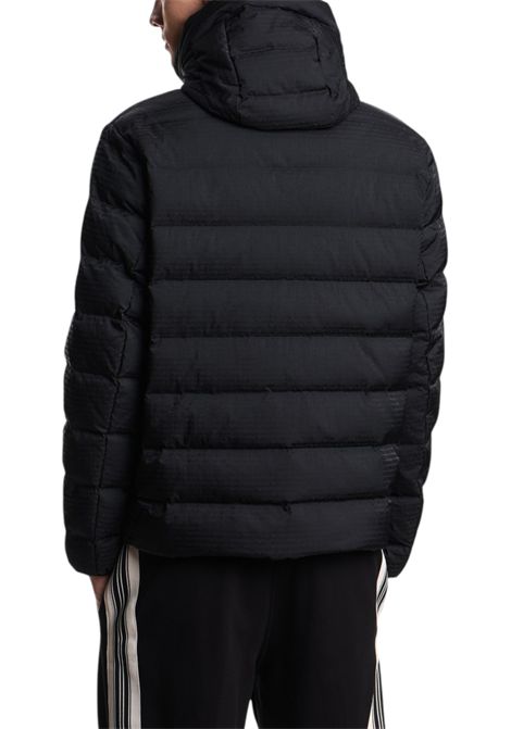 Piumino con cappuccio in nylon trapuntato logo lettering jacquard EMPORIO ARMANI | Giubbotti | EM003043 AF15384UC001