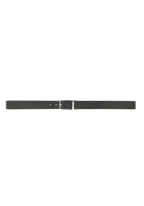 Leather reversible belt with signature logo EMPORIO ARMANI | belts | EM003102 AF18281UC001
