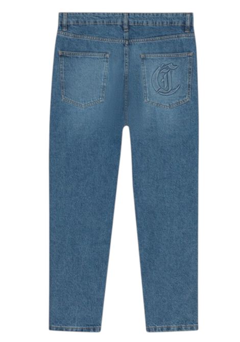 Jeans with embossed logo on the back pocket JUST CAVALLI | Trousers | 79OAB516 CDWC9904