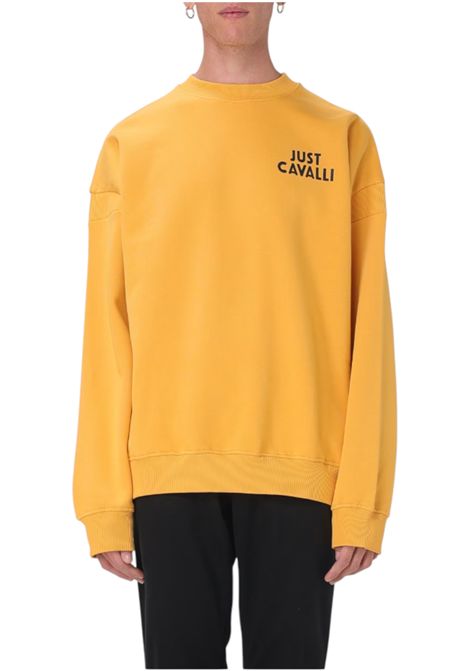 felpa con stampa JUST CAVALLI | Maglie | 79OAIT19 CF502626