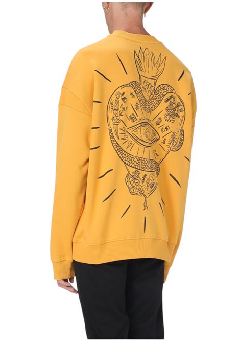 felpa con stampa JUST CAVALLI | Maglie | 79OAIT19 CF502626