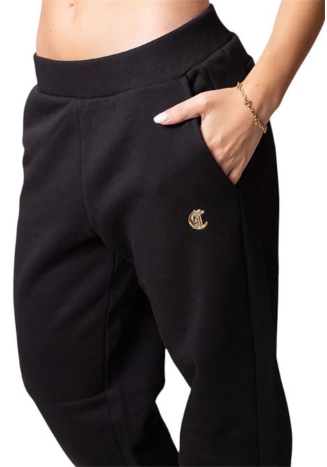 Pantatuta con logo a rilievo JUST CAVALLI | Pantaloni | 79PAAT06 CF502899