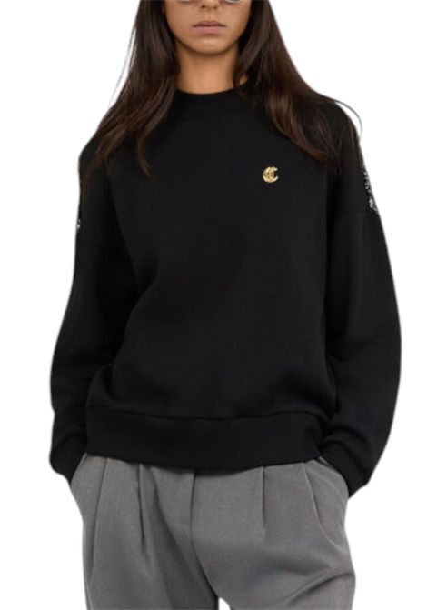 Felpa con retro in paillettes JUST CAVALLI | Maglie | 79PAI313 F0002899